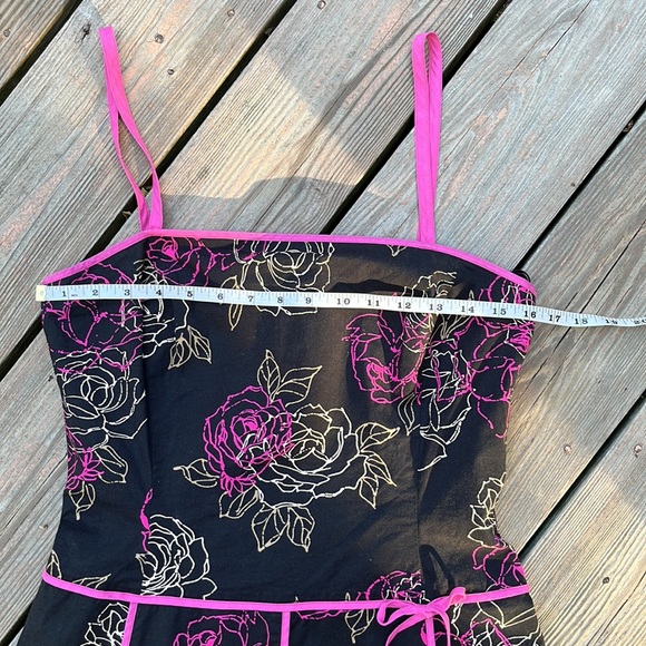 Liz Claiborne floral sundress 8 - Picture 7 of 10